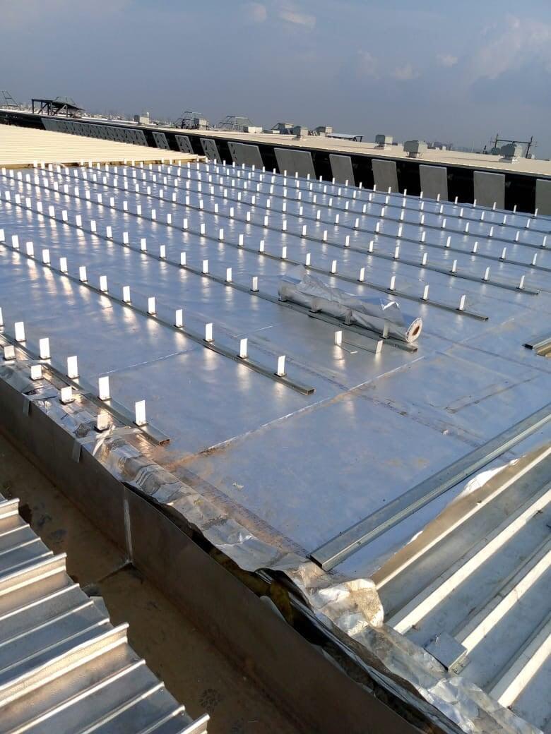 Industrial roofing project by Rishonn & Reyansh at